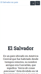 Mobile Screenshot of elsalvadormipais.com